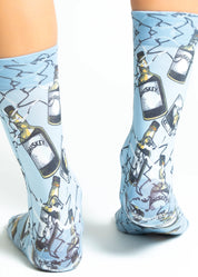 Whiskey Themed Boxer and Socks gift pack