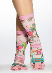 XMAS PARTY Ladies Novelty Gift Socks