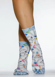 YOGA POSITION II Ladies Novelty Gift Socks