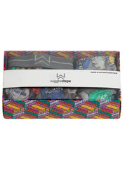 Vintage Beer Themed Boxer and Socks gift pack