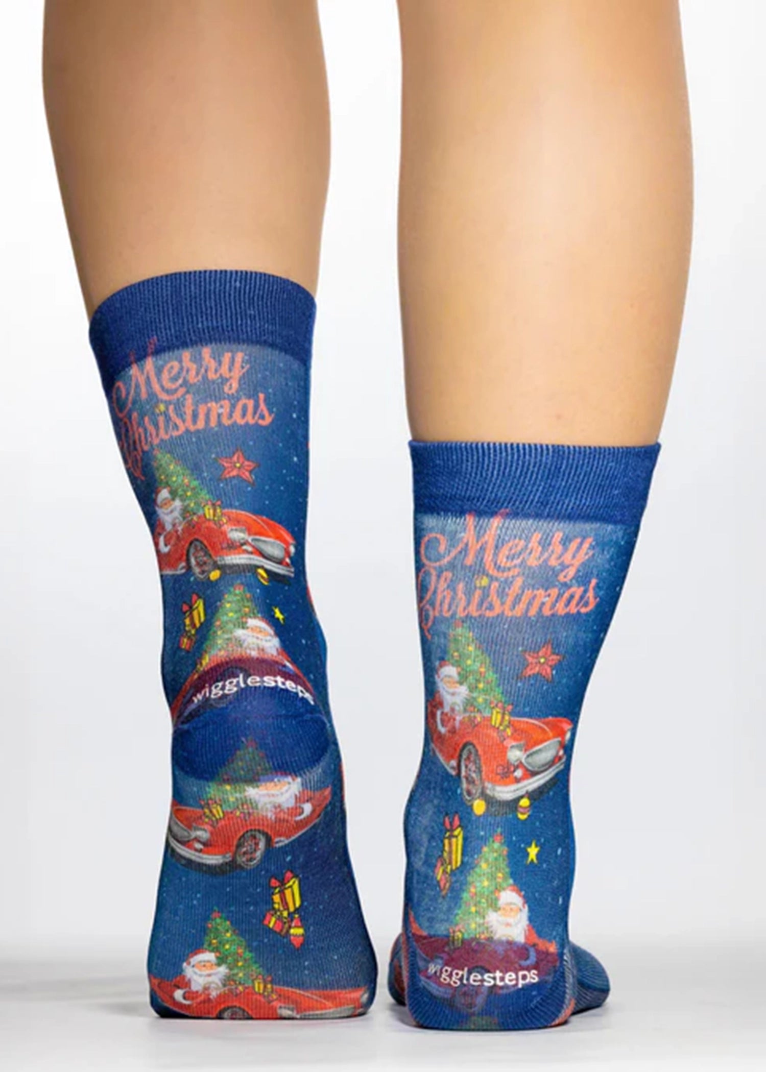 Christmas Car Mens Socks