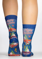 Christmas Car Mens Socks