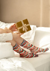 Christmas Wave Ladies Socks