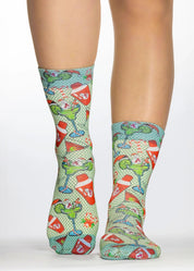 Christmas Cocktail Ladies Socks
