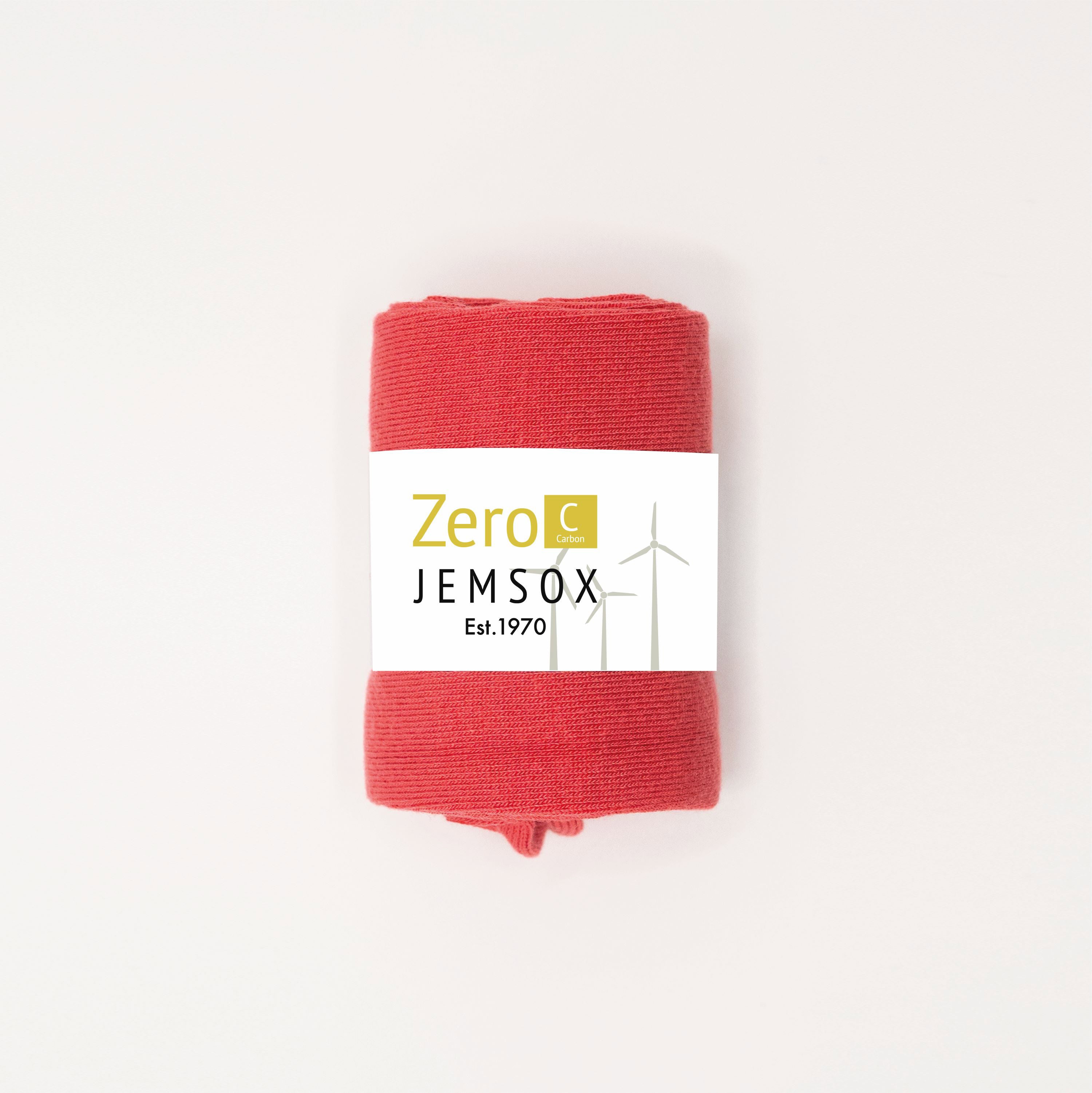 Luxury Socks Multipack 3 Pairs / 5-Pairs Coral Red Plain Colour Men's Crew Socks Size 7-12