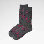 Ditsy Flower Design Mens Socks – Organic Cotton
