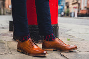 Graduated Hexagon Mens Organic Cotton Socks
