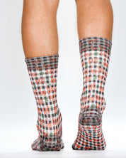 Ho Ho Ho Check Ladies Socks