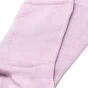 Luxury Socks Multipack 3 Pairs / 5-Pairs Lavender Purple Plain Colour Men's Crew Socks Size 7-12
