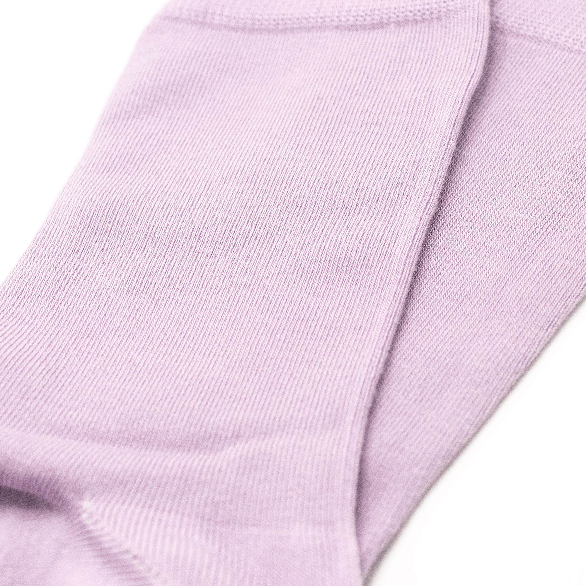 Luxury Socks Multipack 3 Pairs / 5-Pairs Lavender Purple Plain Colour Men's Crew Socks Size 7-12