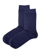 Luxury Pure Colour Navy Socks – TENCEL™ Eco Comfort