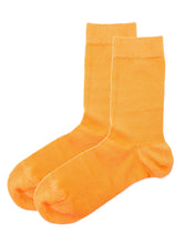 Luxury Pure Colour Orange Socks – TENCEL™ Eco Comfort