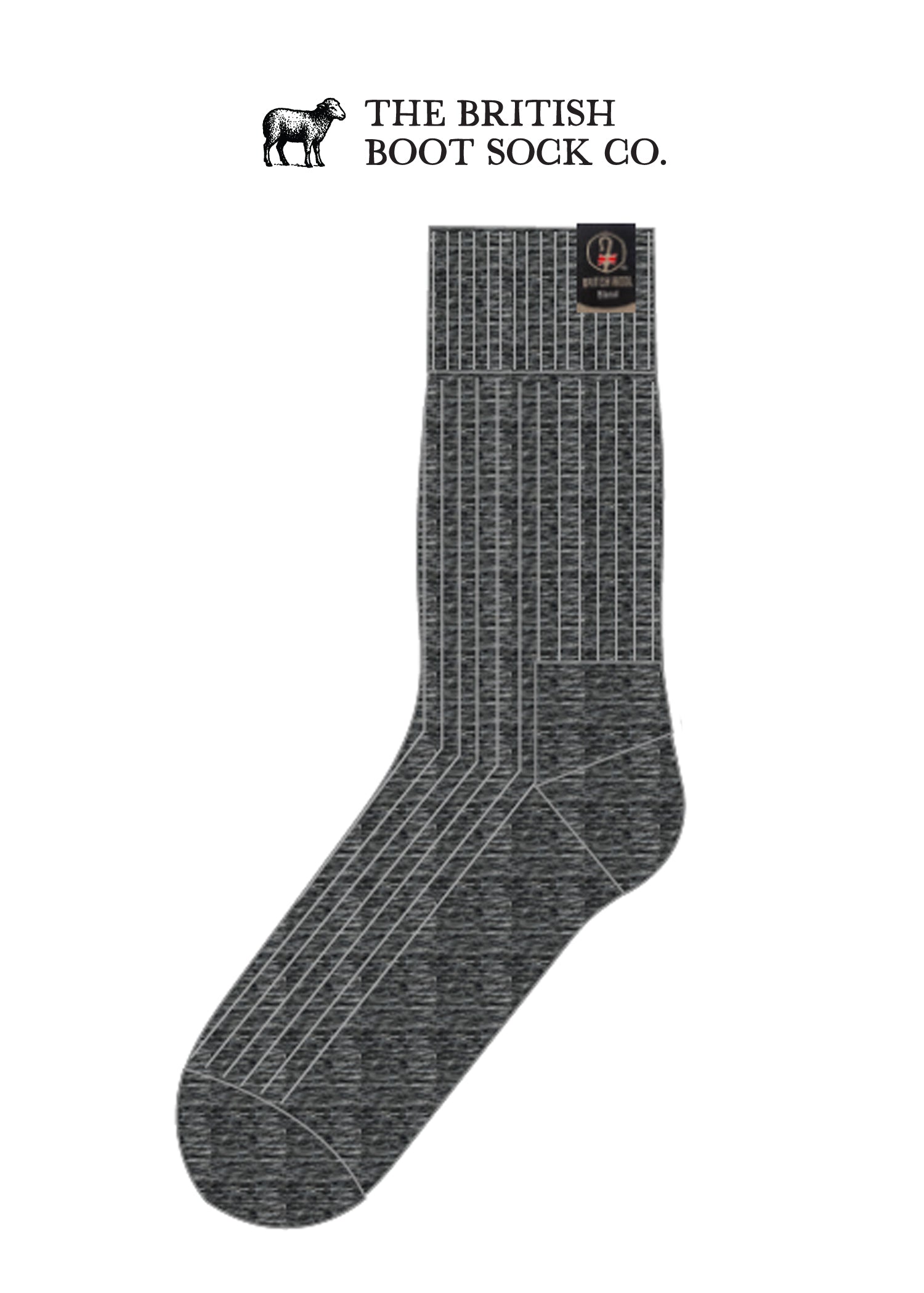 British Wool Boot Socks – Nimbus | 100% British Wool Luxury Boot Socks