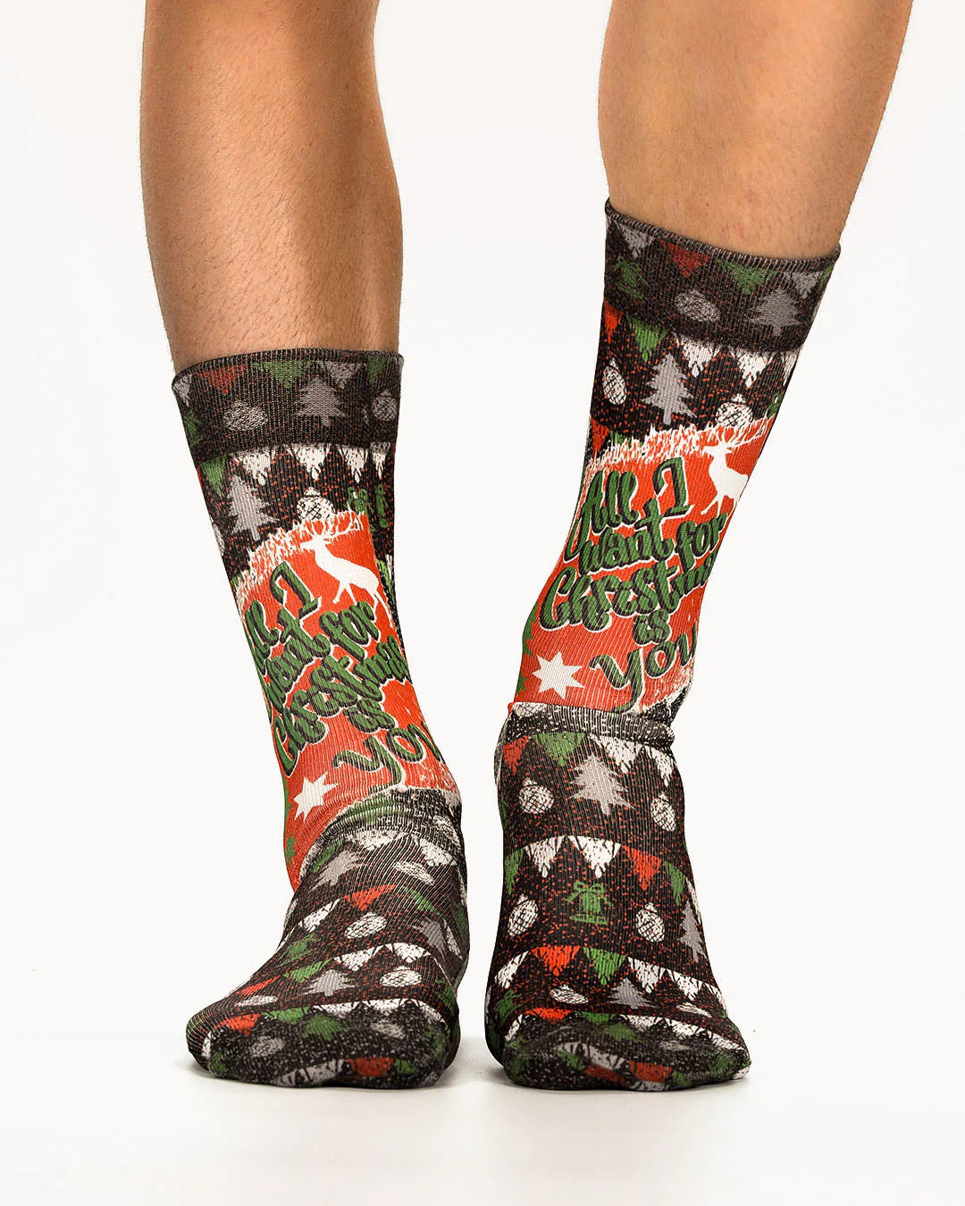 Noel Greeting Ladies Christmas Socks