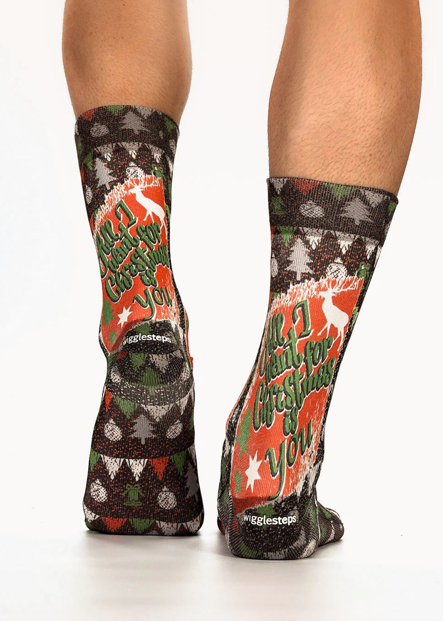 Noel Greeting Ladies Christmas Socks