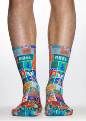 Noel Christmas Mens Socks