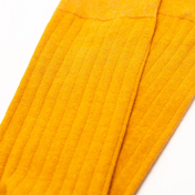 4 Pack - Premium Fine Ribbed Men’s Wedding & Formal Socks – Warm Ochre