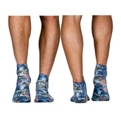 Wigglesteps 4-Pack Art Sneaker Socks | Street Style Meets Art Culture