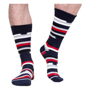 5-Pack Multi Stripe Socks – Organic Cotton Crew