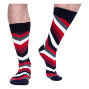 5-Pack Multi Stripe Socks – Organic Cotton Crew