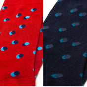 5-Pack Multi Hexagon Organic Cotton Mens Socks