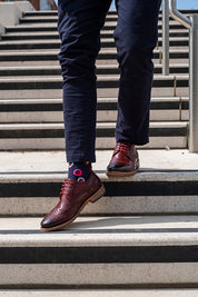 Spot in a Circle Mens Socks – Organic Cotton