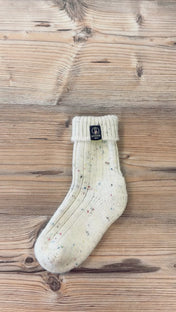 British Wool Boot Socks – Rainbow Nepp | 100% British Wool Luxury Boot Socks