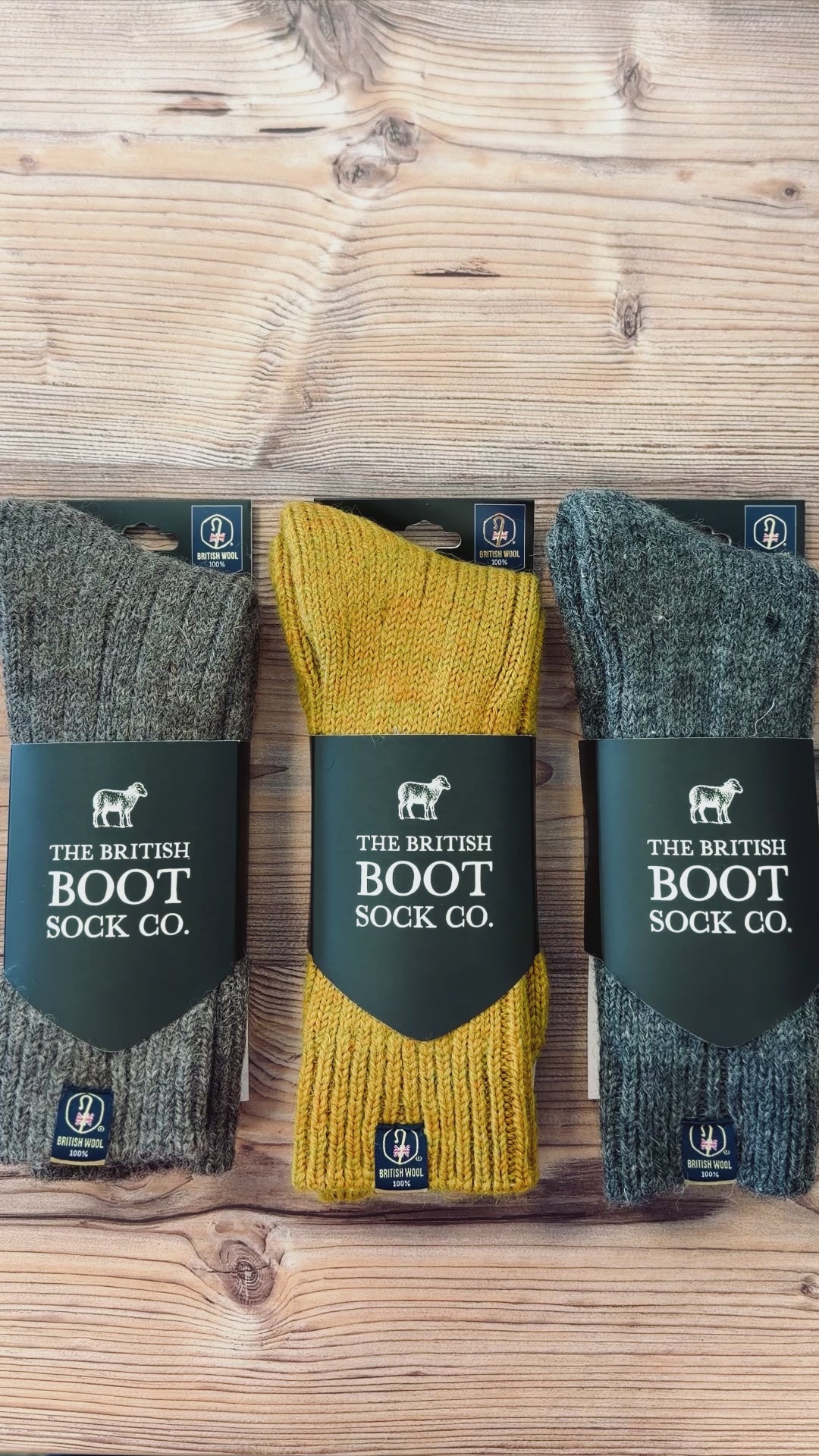 British Wool Boot Socks – Celtic Green | 100% British Wool Luxury Boot Socks