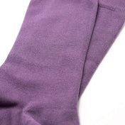 Luxury Socks Multipack 3 Pairs / 5-Pairs Purple Plain Colour Men's Crew Socks Size 7-12