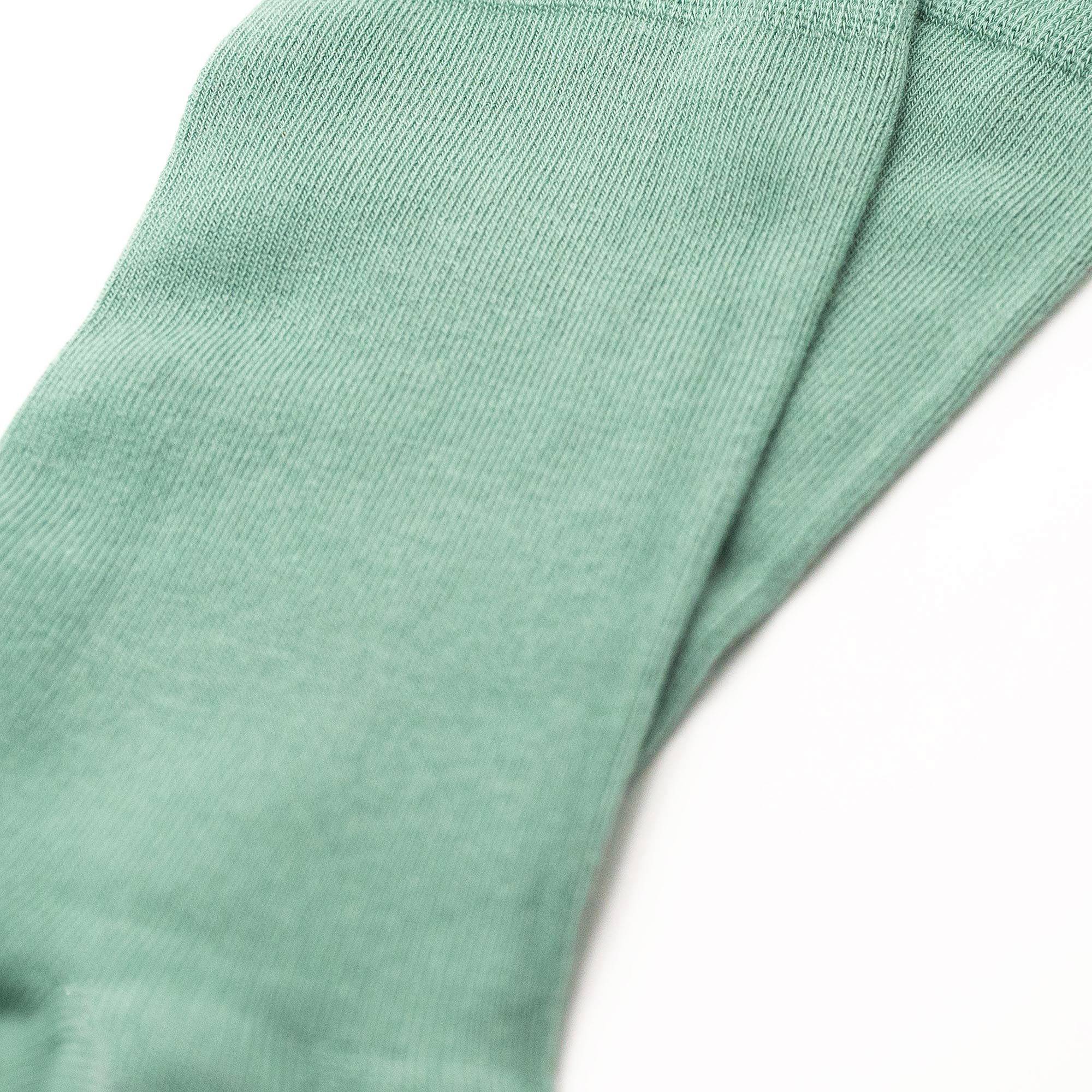 Luxury Socks Multipack 3 Pairs / 5-Pairs Green Plain Colour Men's Crew Socks Size 7-12