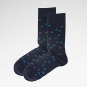 Organic Cotton Shadow Spot Mens Socks | Soft, Sustainable & Stylish