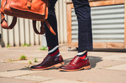 Varsity Stripe Mens Organic Cotton Socks