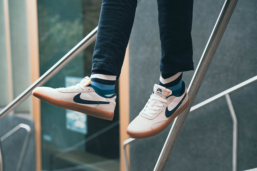 Varsity Stripe Mens Organic Cotton Socks