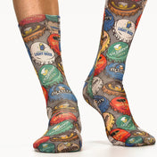 Vintage Beer Themed Boxer and Socks gift pack