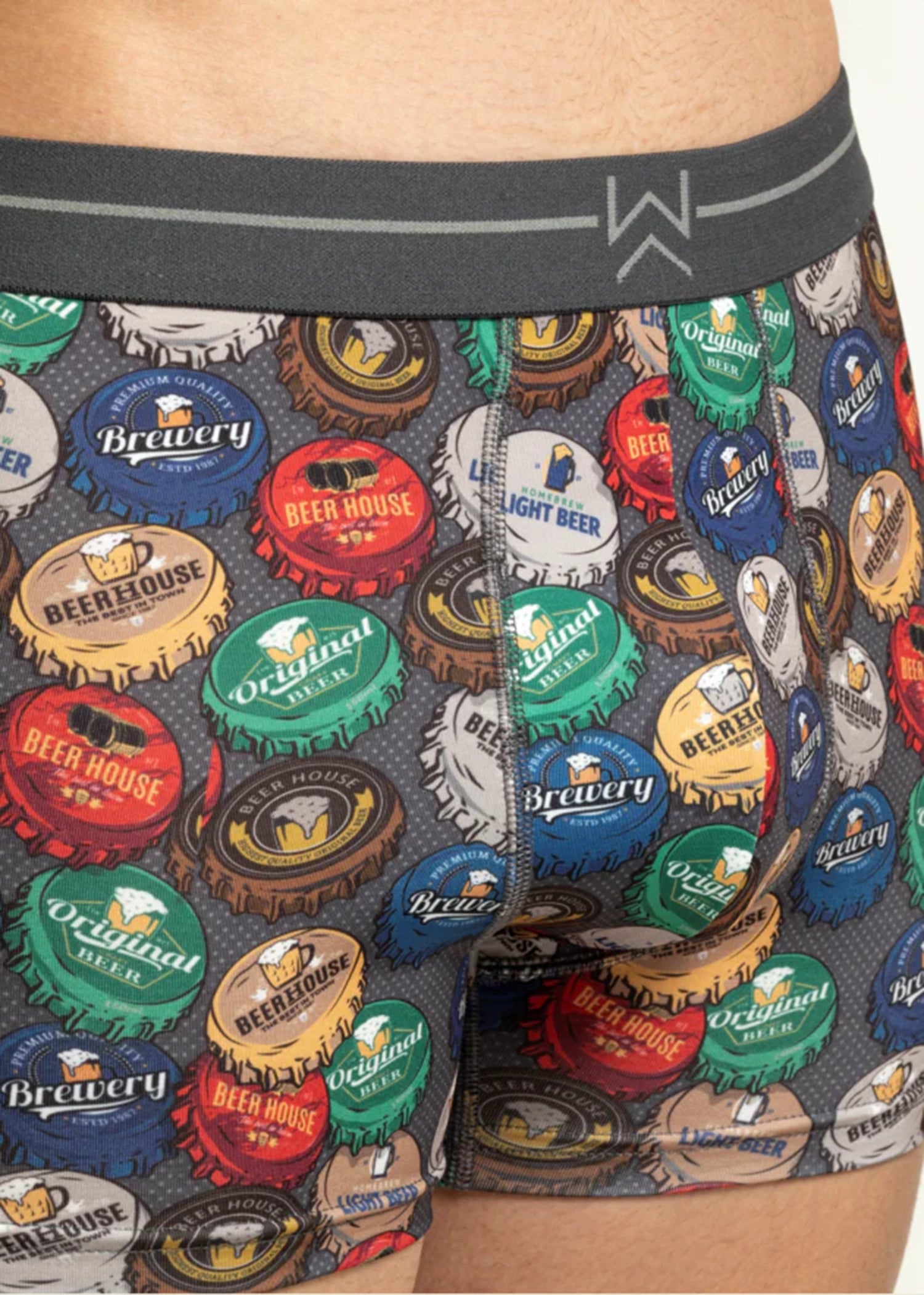 Vintage Beer Themed Boxer and Socks gift pack