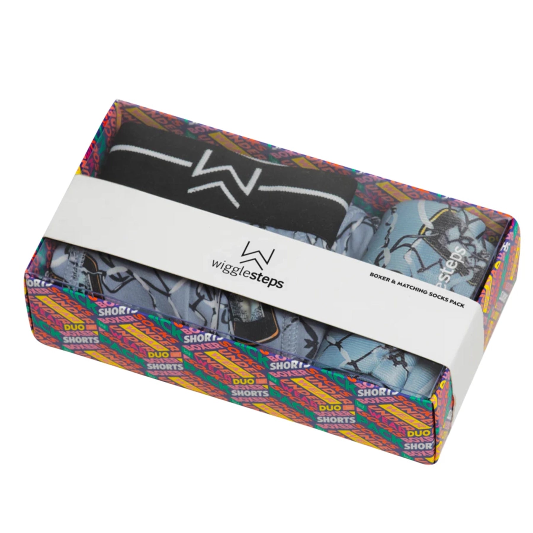 Whiskey Themed Boxer and Socks gift pack