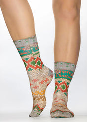 Xmas Knit Ladies Socks