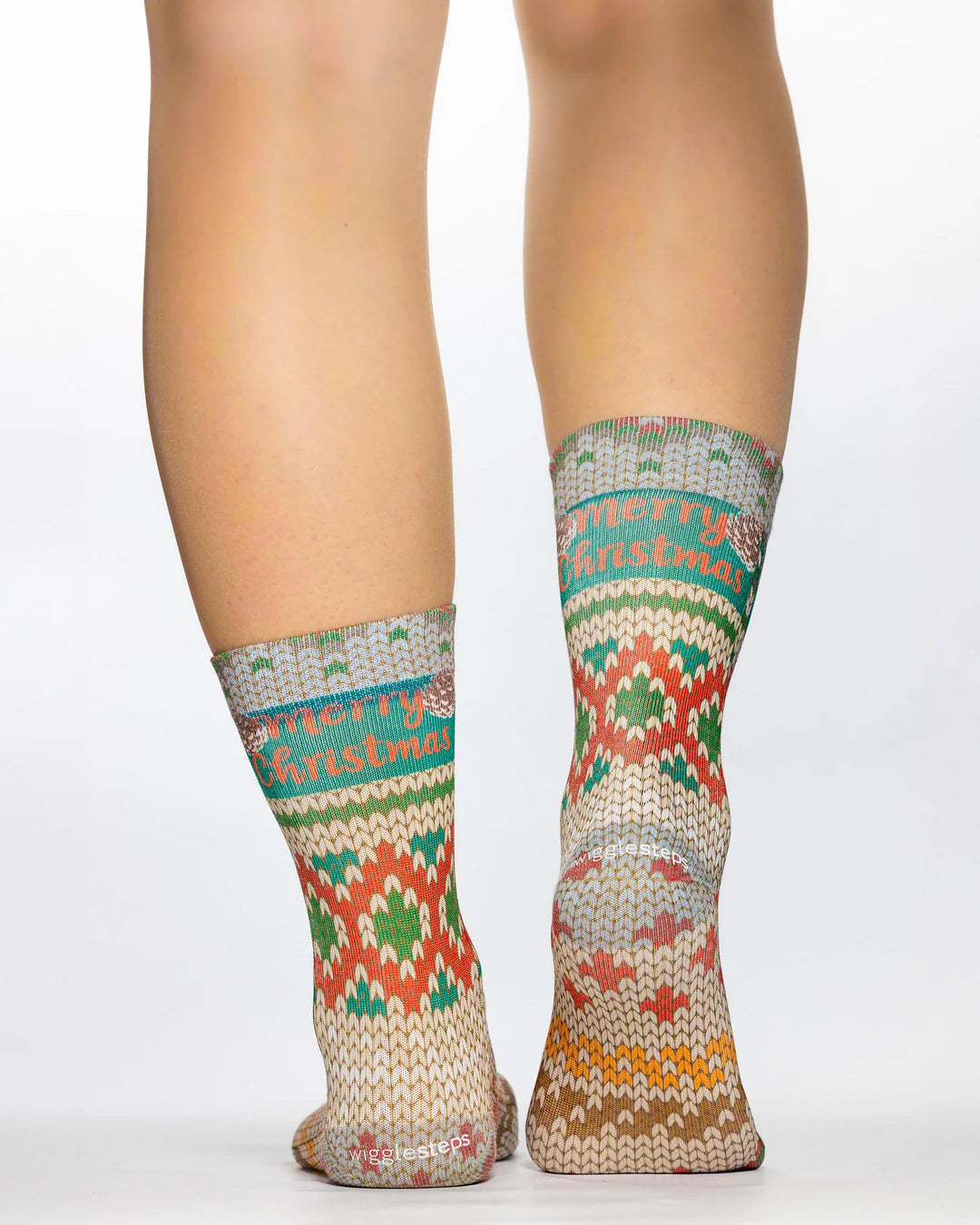 Xmas Knit Ladies Socks