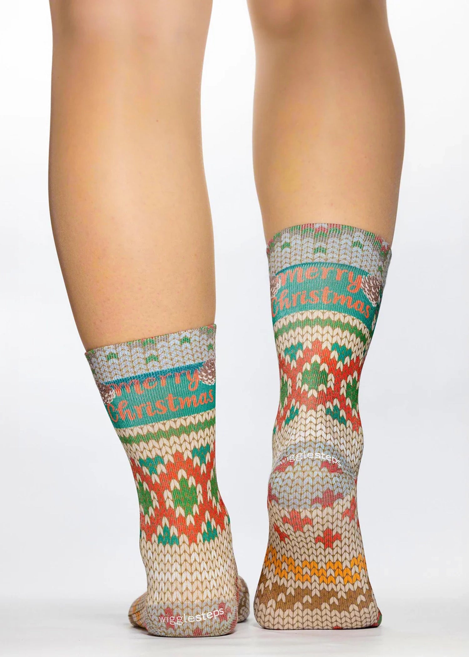 Xmas Knit Ladies Socks