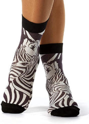 ZEBRA Ladies Novelty Gift Socks