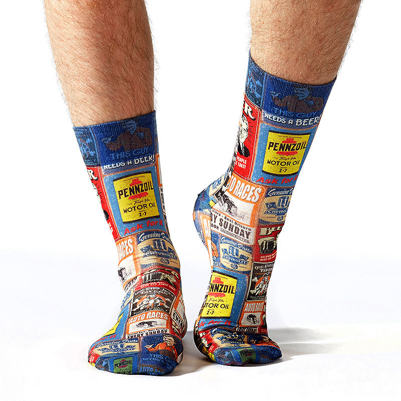 Man&#39;s Passion Printed Mens Socks
