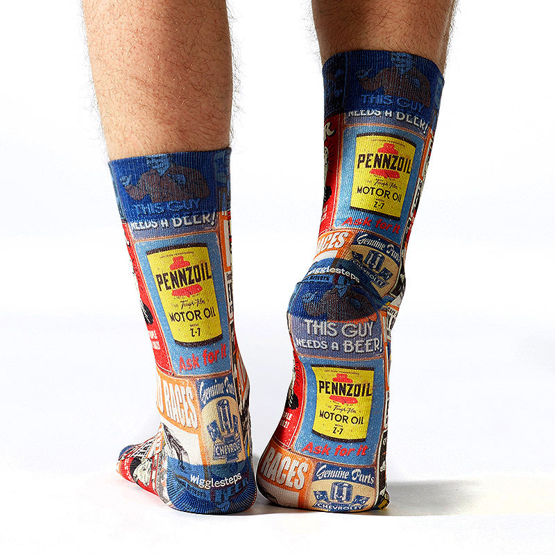 Man’s Passion Wigglesteps Men’s Socks | Bold Style & Chill Fit