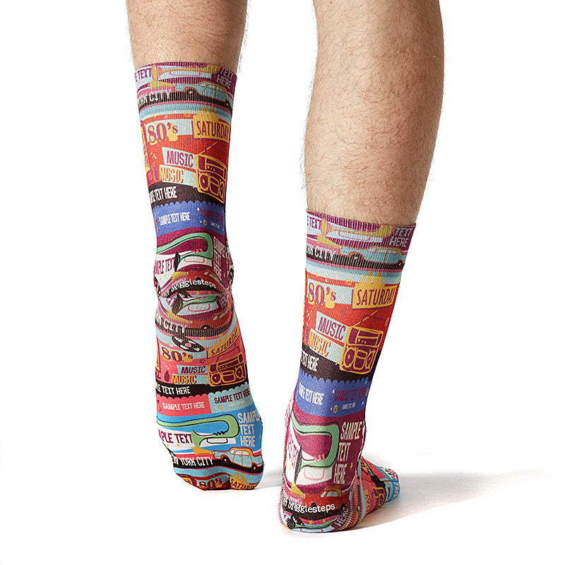 Saturday Night Theme Mens Socks | Stylish Vibes & Chill Fit