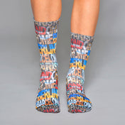 Capital Cities Design Mens Socks | Urban Vibes & Chill Fit