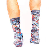 Jaws Novelty Design Socks | Fierce, Playful & Relaxed Fit