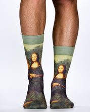 Mona Lisa Mens Socks | Classic Art, Bold Style & Comfortable Fit