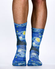 Starry Night Mens Socks | Artistic, Iconic & Stylish Comfort
