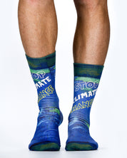 Stop Climate Change Mens Socks | Stylish, Sustainable & Cosy Fit