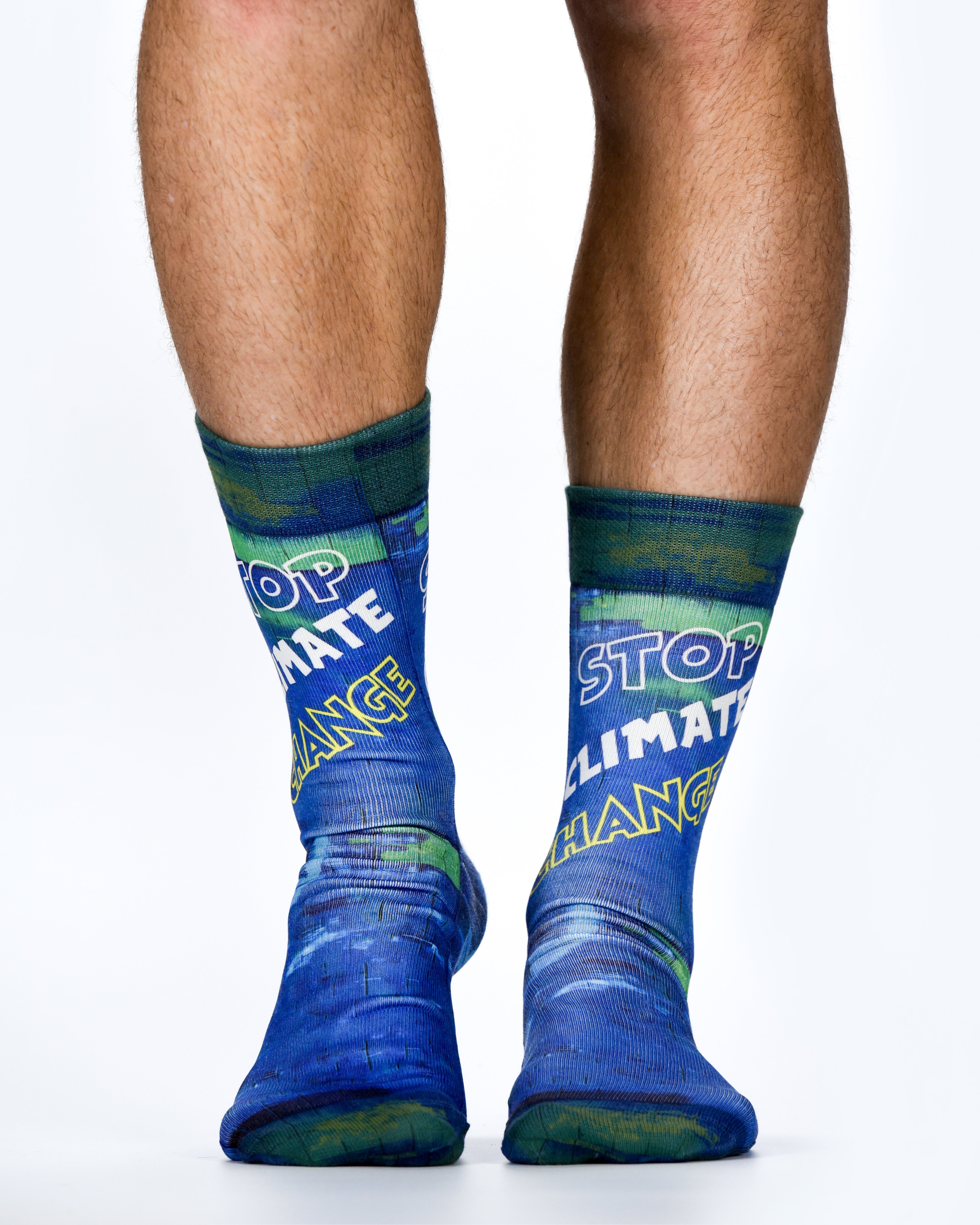 Stop Climate Change Mens Socks | Stylish, Sustainable & Cosy Fit
