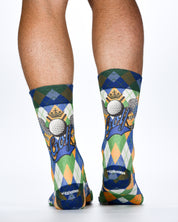 Golf Cup Themed Mens Novelty Socks | Stylish, Sporty & Comfortable